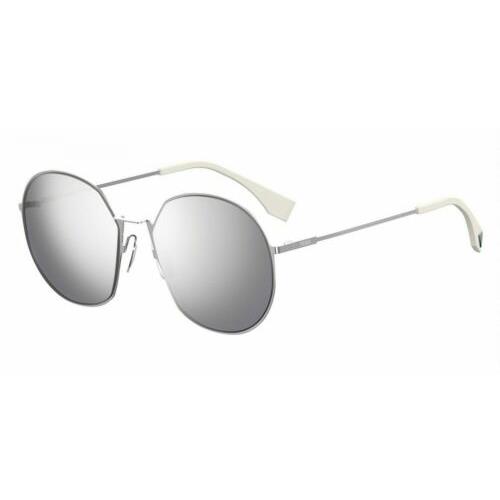 Fendi Sunglasses FF 0313/F/S 010DC 59-19-150 Palladium / Silver Mirror Italy