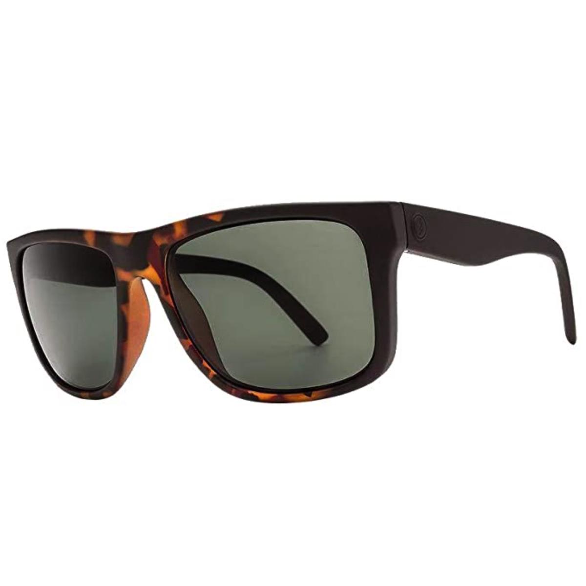 Electric Swingarm XL Sunglasses-tort Burst-tortoise Black-grey Polarized