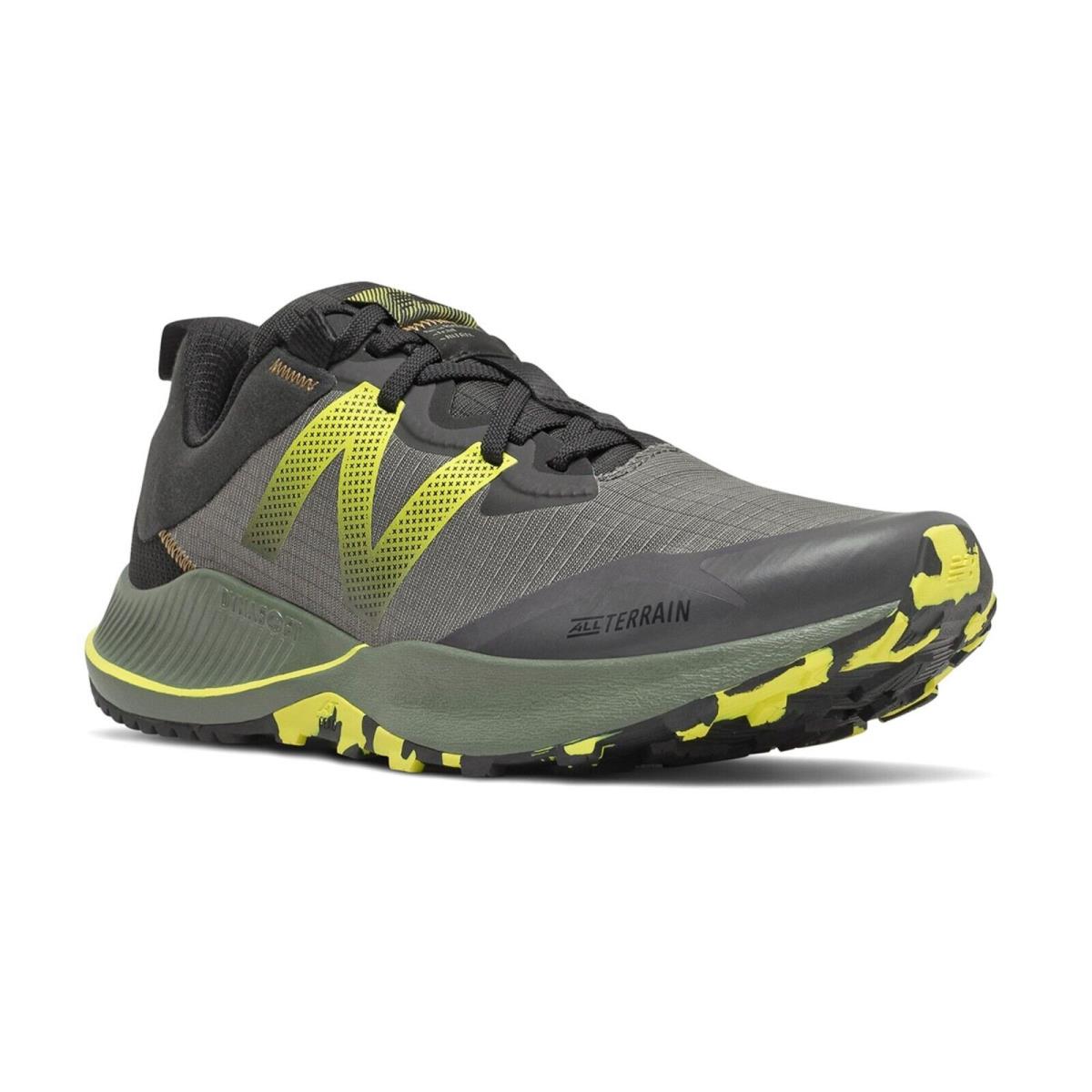 New Balance Men`s Nitrel v4 Trail Running Shoe Magnet/norway Spruce 11.5/12
