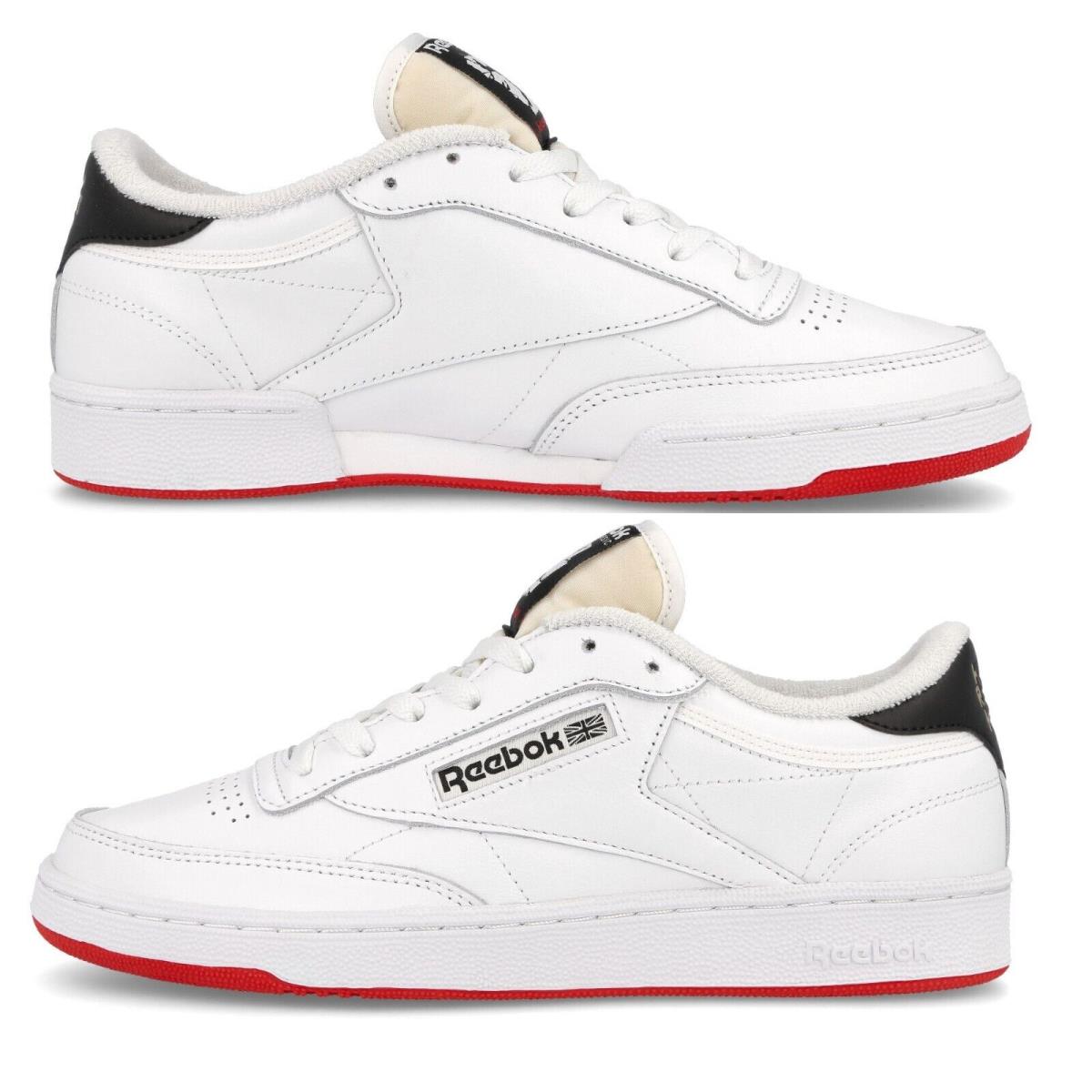 Reebok shoes  - Footwear White / Chalk White / Vector Red / Green 5
