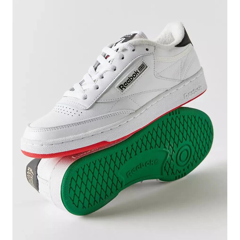 Reebok shoes  - Footwear White / Chalk White / Vector Red / Green 2