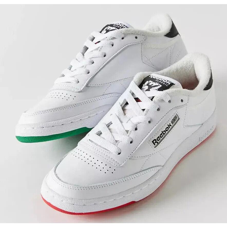 Reebok shoes  - Footwear White / Chalk White / Vector Red / Green 3