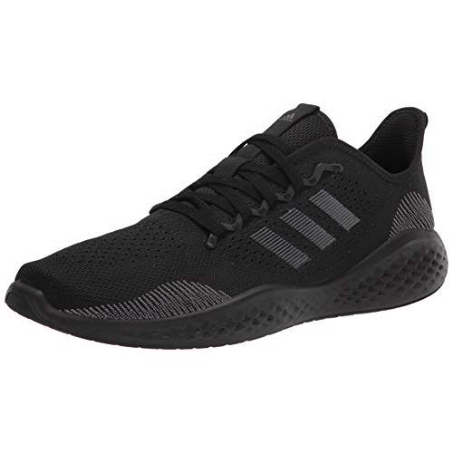 Adidas Men`s Fluidflow 2.0 Running Shoe - Choose Sz/col Black/Grey/Black