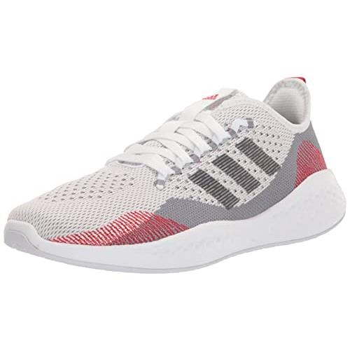 Adidas Men`s Fluidflow 2.0 Running Shoe - Choose Sz/col White/Grey/Grey