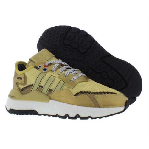 Adidas Nite Jogger Womens Shoes - Gold , Gold Main