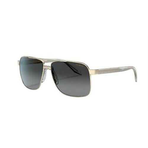 Versace Mens Polarized Sunglasses 0VE2174 Pale Gold/grey Metal