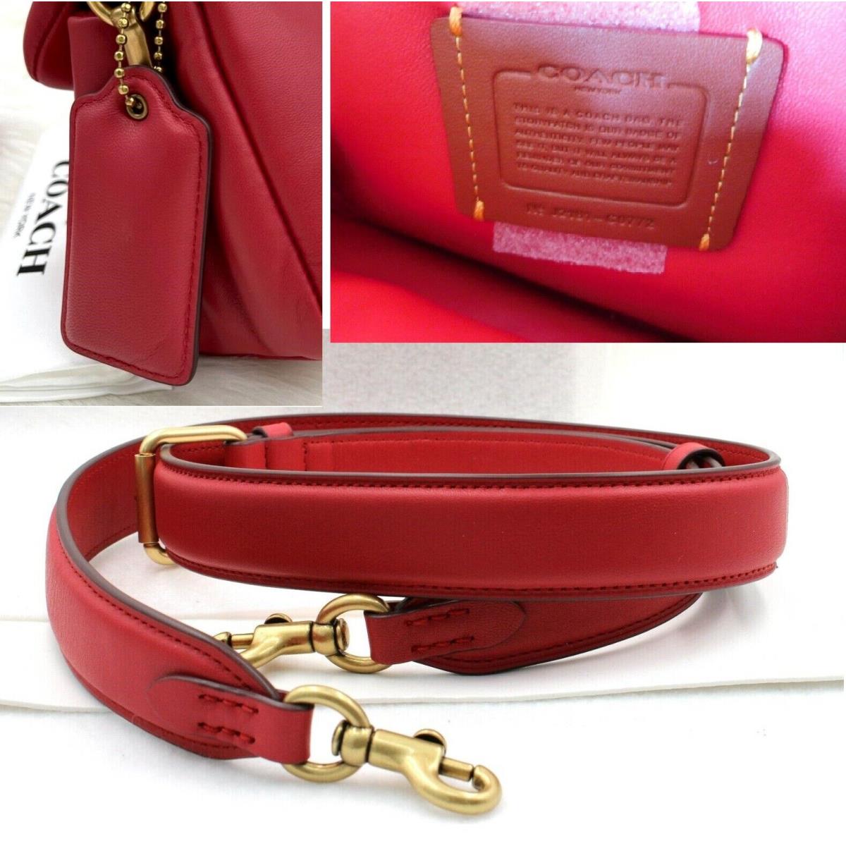 Coach  bag  Tabby - Red Apple , Red Handle/Strap, Gold Hardware 9