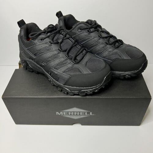 Men`s Merrell Moab 2 Tactical Shoe Black J15861W Size 9