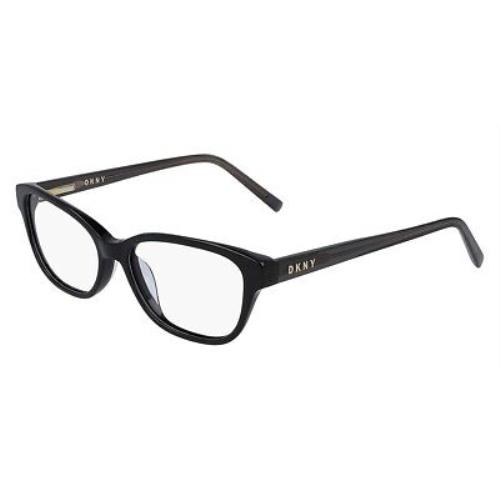 Dkny DK5011 Eyeglasses Women Square Black with Black 52mm
