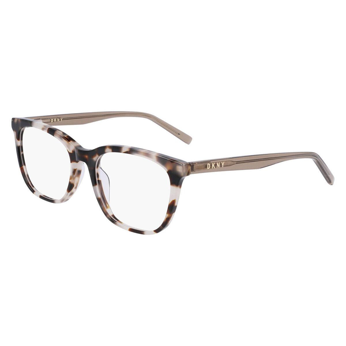 Dkny DK5040 Eyeglasses Women Bone Tortoise Square 53mm