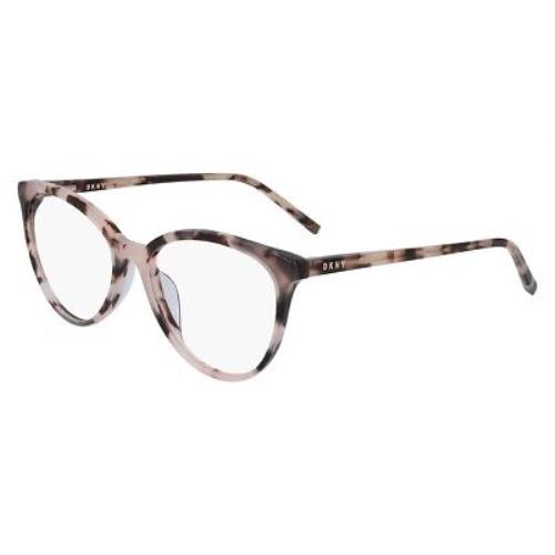 Dkny DK5003 Eyeglasses Women Cat Eye Blush Tortoise 53mm