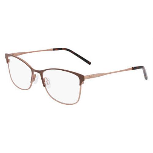 Dkny DK1028 Eyeglasses Women Square Brown/sand 53mm