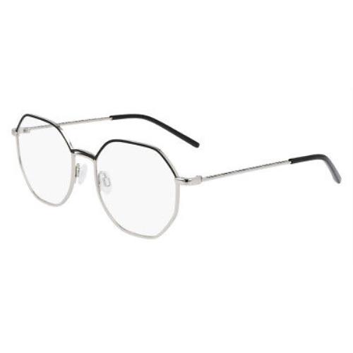 Dkny DK1029 Eyeglasses Women Black/silver Geometric 49mm