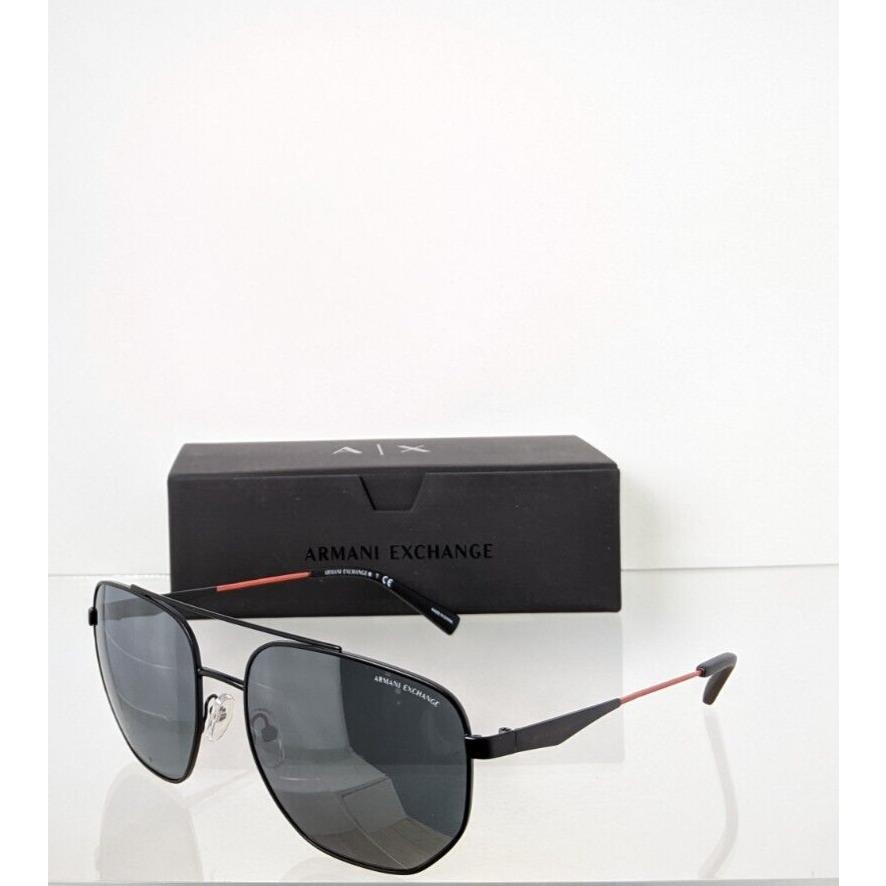 Armani Exchange AX 2033 Sunglasses 6063/6G 2033S Black Frame