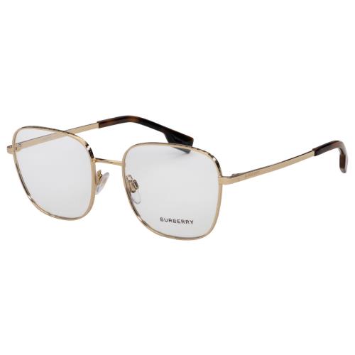 Burberry Eyeglasses BE1347 1309 52mm Pale Gold / Demo Lens