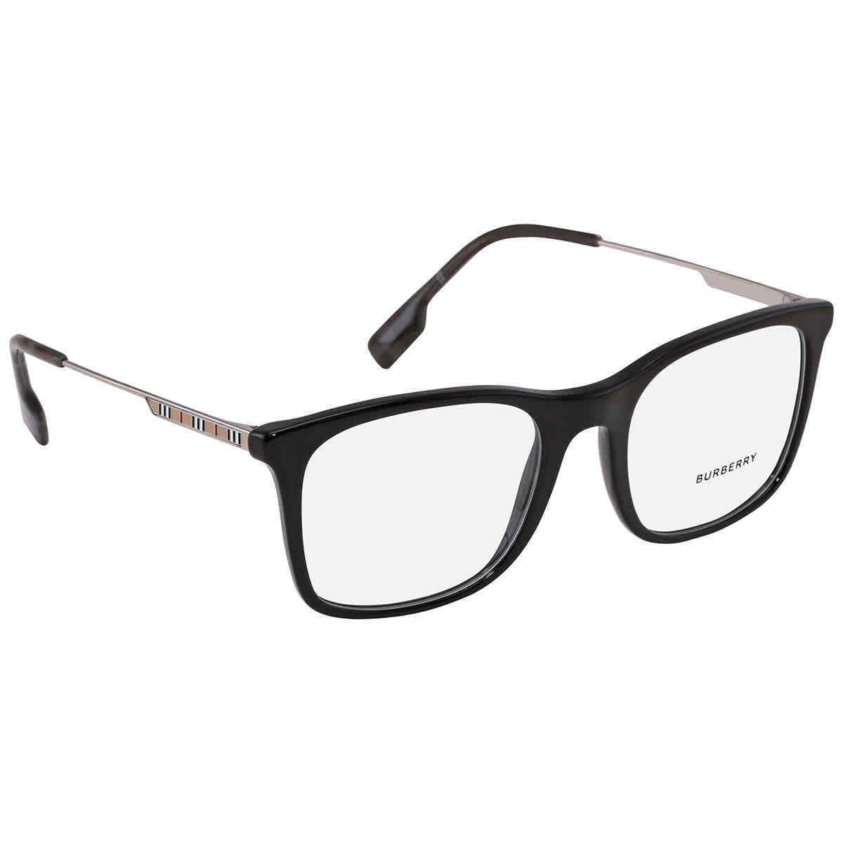 Burberry Elgin Demo Square Men`s Eyeglasses BE2343 3001 53 BE2343 3001 53