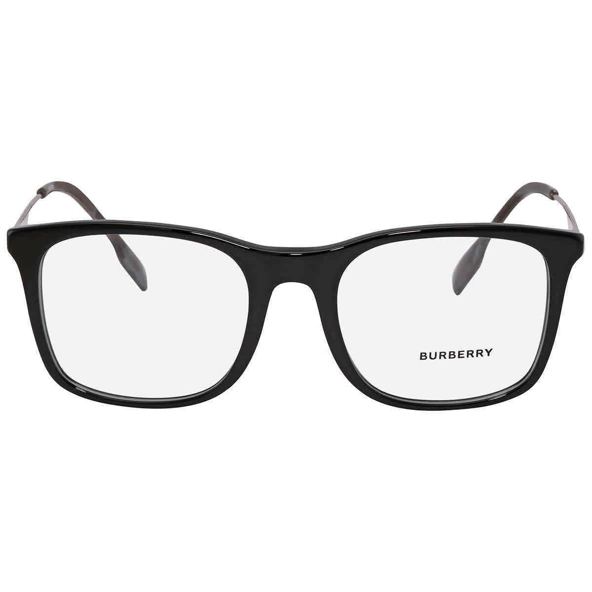 Burberry Elgin Demo Square Men`s Eyeglasses BE2343 3001 53 BE2343 3001 53