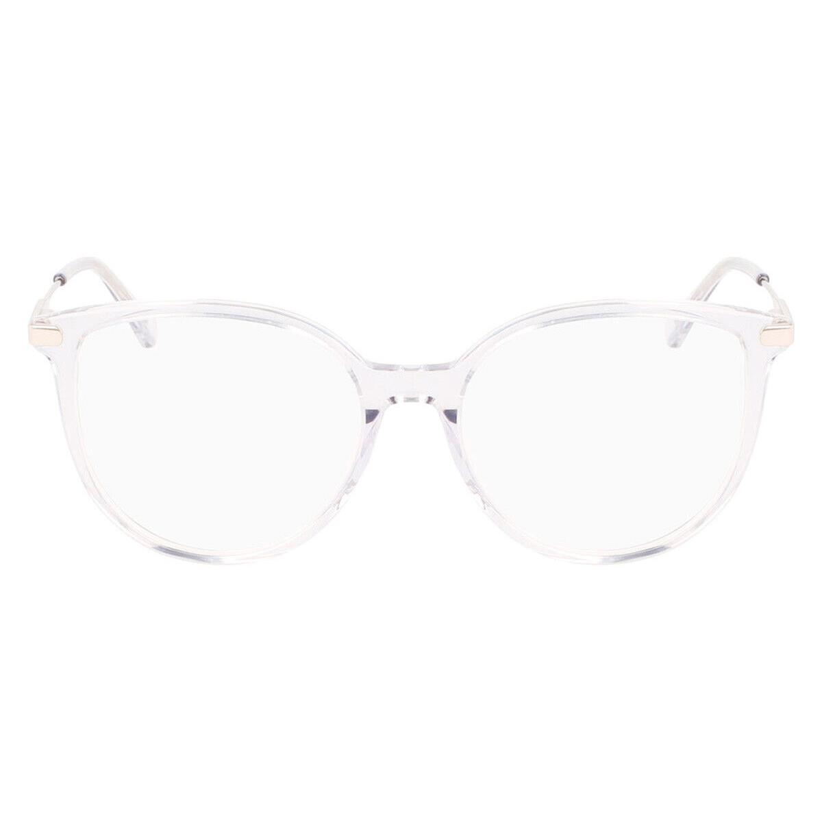 Calvin Klein CKJ22612 Eyeglasses Women Crystal Wayfarer 54mm - Frame: Crystal, Lens: Demo