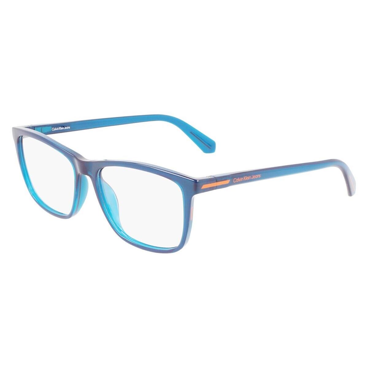 Calvin Klein CKJ22615 400 Men Blue Rectangle 55 16 145