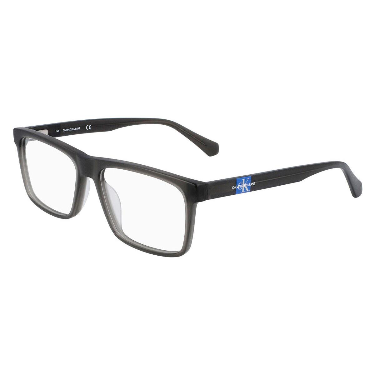 Calvin Klein CKJ21614 Eyeglasses Men Light Gray Square 55mm - Frame: Light Gray, Lens: