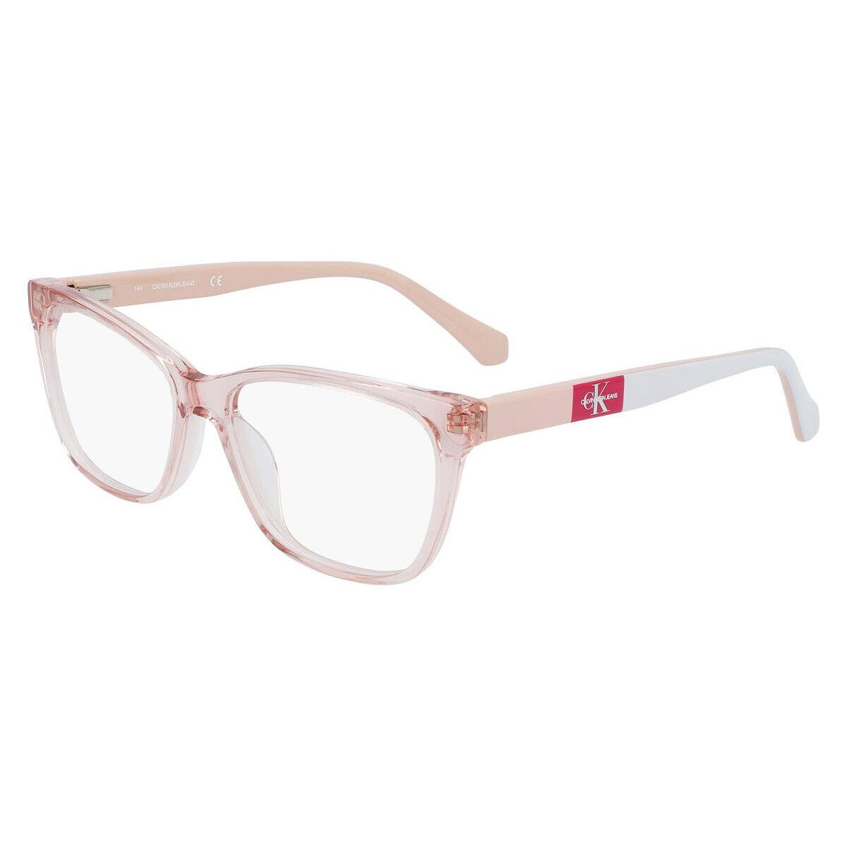 Calvin Klein CKJ21621 Eyeglasses Women Light Pink Square 54mm - Frame: Light Pink, Lens:
