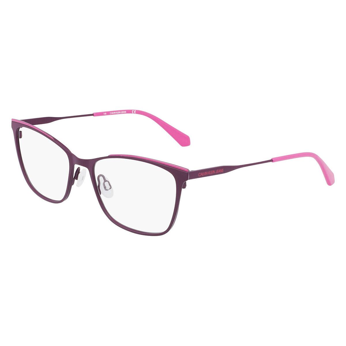 Calvin Klein CKJ21207 Eyeglasses Purple/party Pink 53mm