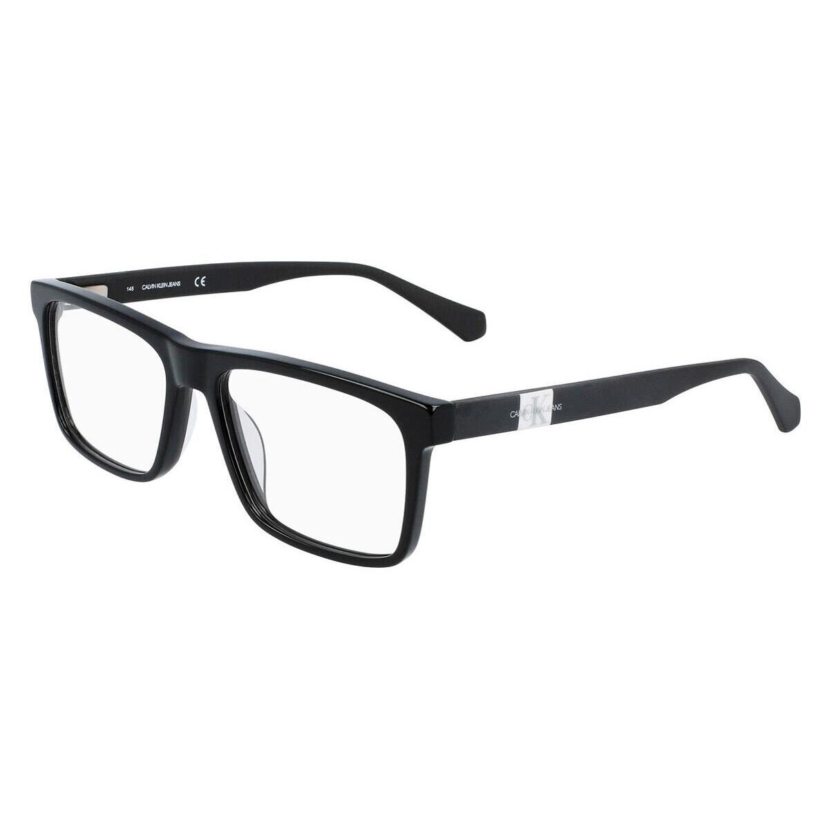 Calvin Klein CKJ21614 Eyeglasses Men Black Square 55mm - Frame: Black, Lens:
