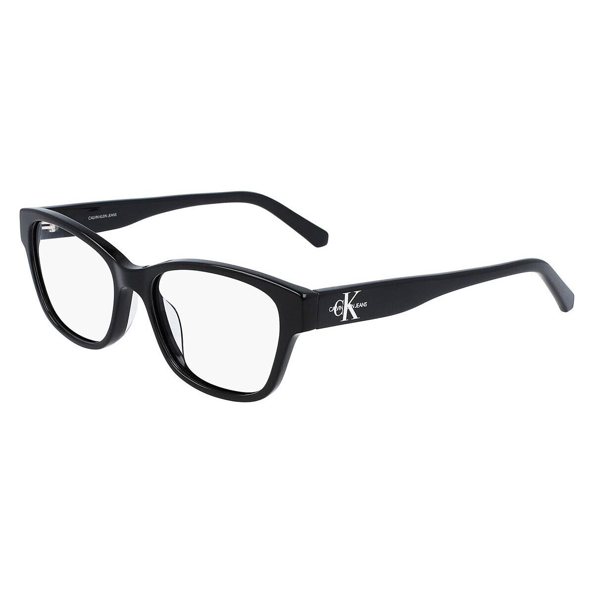 Calvin Klein CKJ20639 Eyeglasses Women Black Square 52mm - Frame: Black, Lens: Demo