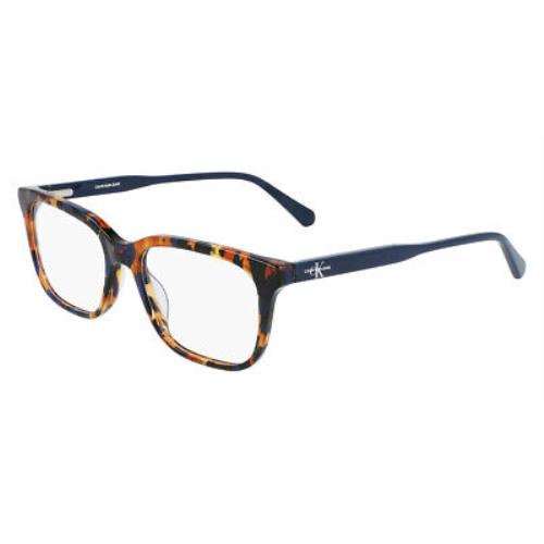 Calvin Klein CKJ21606 Eyeglasses Navy Tortoise Square 53mm