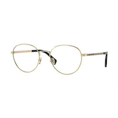 Versace Rx Eyeglasses VE 1279-1002 Gold W/demo Lens 53mm