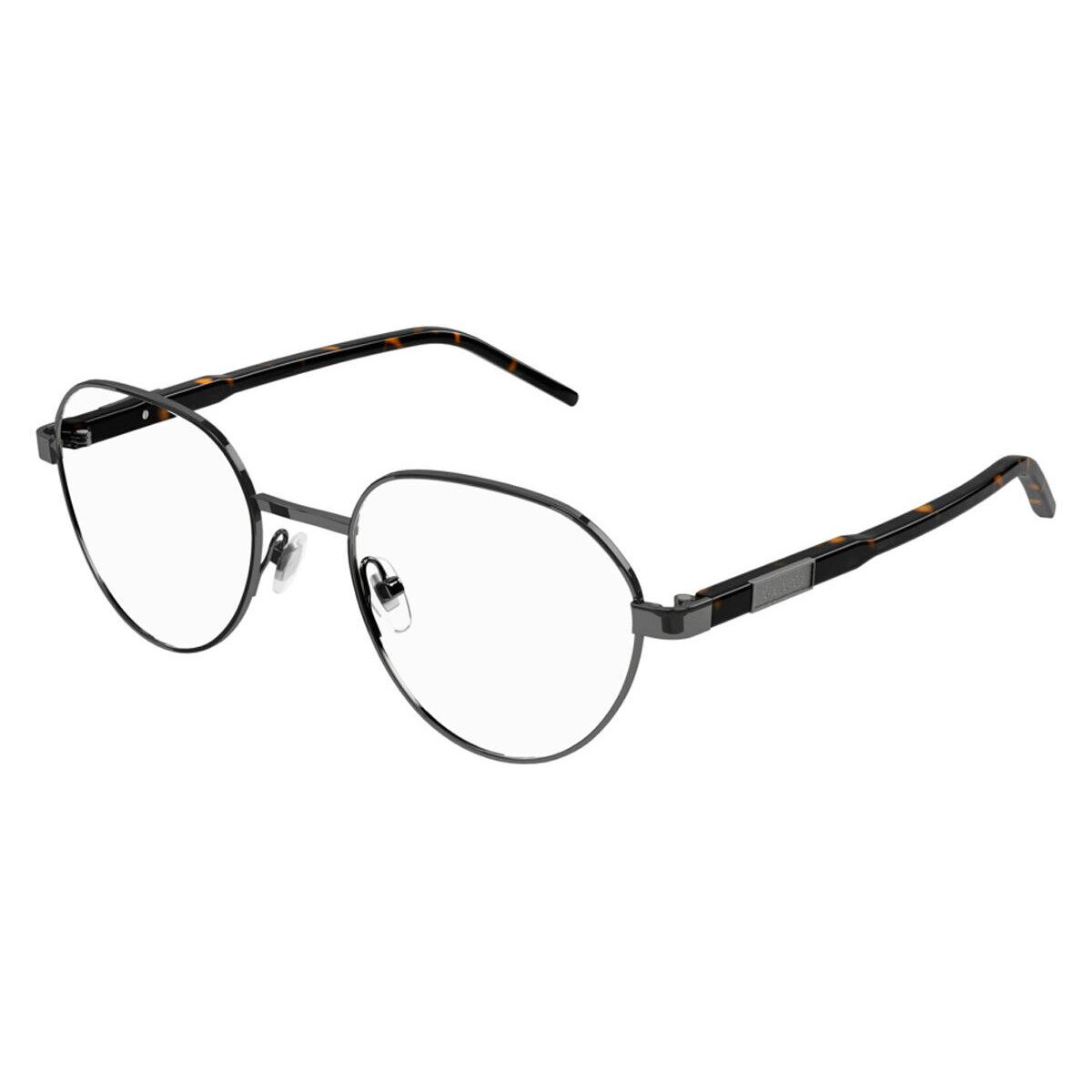 Gucci GG1162O Eyeglasses Men Havana Round 51mm