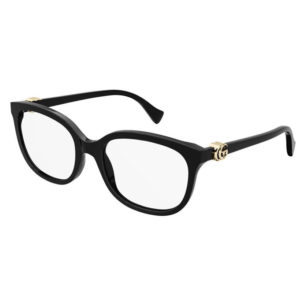 Gucci GG1075O Eyeglasses Women Black Oval 54mm