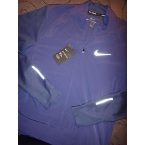 Nike Aeroreact Running Jacket Shirt Size L Men