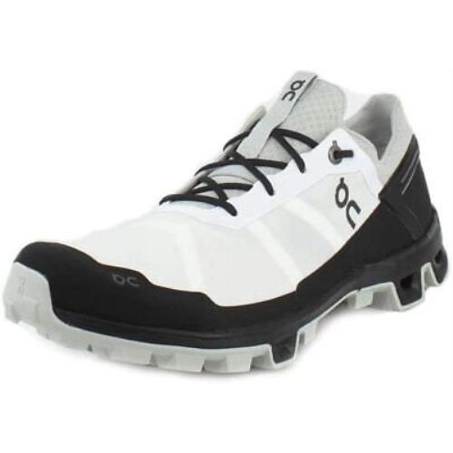 On-running ON Running Women`s Cloudventure Peak Trail Shoes White/black 10.5 B M US - White/Black , White/Black Manufacturer