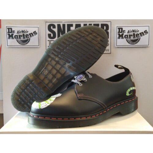 Dr. Martens 1461 WB Beetlejuice Smooth Leather Oxford Shoes - 27942001 - Mens 11