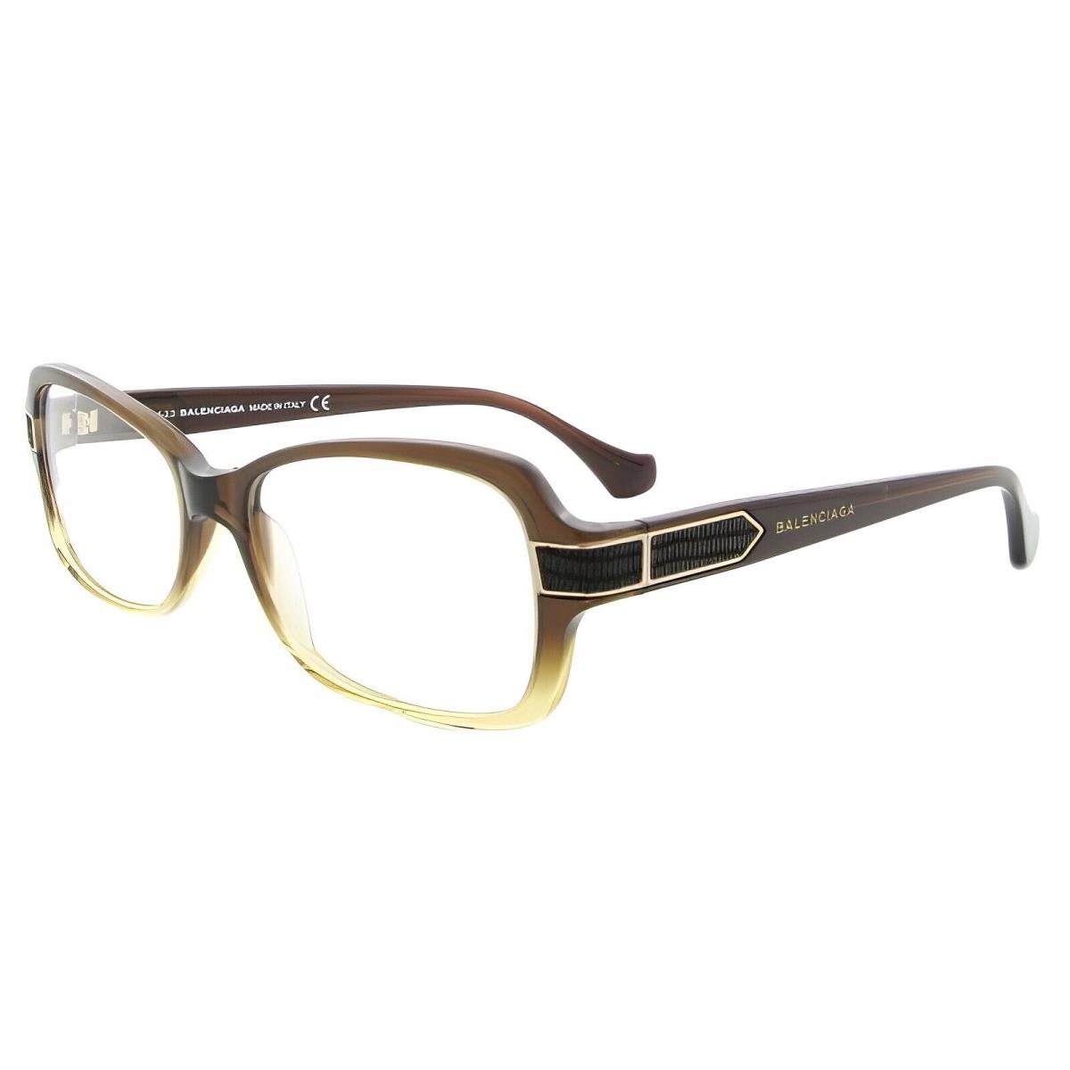 Balenciaga Eyeglasses - BA5005 53050- Brown Beige Split 53-15-135