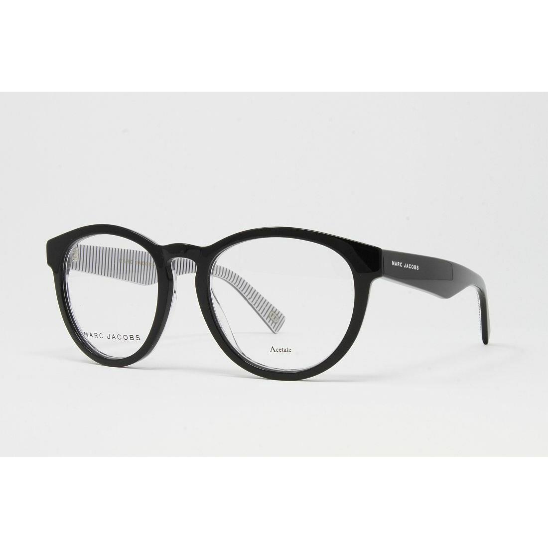 Marc Jacobs Women`s Eyeglasses 237 Color 0M4P Striped Black Size 51-19-145