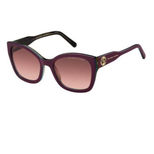 Marc Jacobs MARC-626/S 0LHF/3X Burgundy/burgundy Gradient Women`s Sunglasses - Frame: Burgundy, Lens: Burgundy