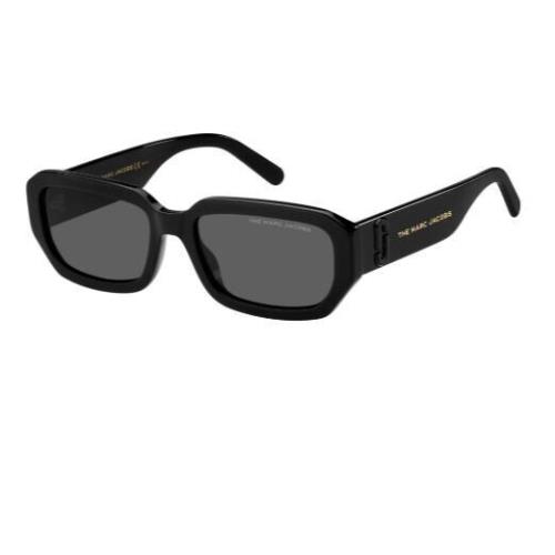 Marc Jacobs MARC-614/S 0807/IR Black/grey Rectangle Women`s Sunglasses