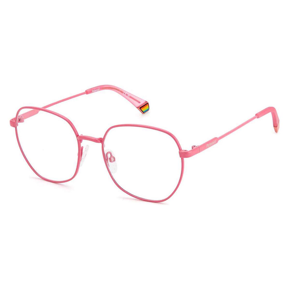 Polaroid D450 Eyeglasses Women Pink Geometric 54mm