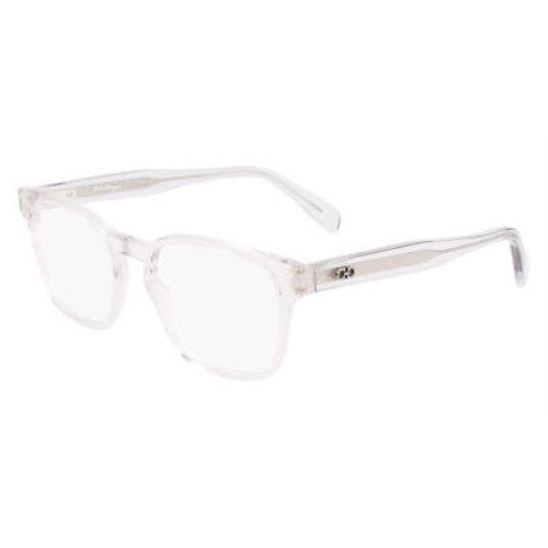 Salvatore Ferragamo SF2925 Eyeglasses Light Crystal Gray 52mm