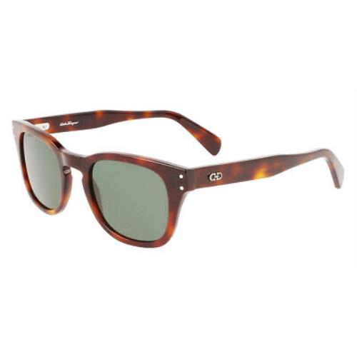 Salvatore Ferragamo SF1057S Sunglasses Men Tortoise Square 49mm