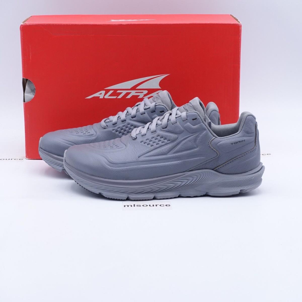Size 6 Wide D Women`s Altra Torin Leather Running Shoes AL0A548K220 Gray