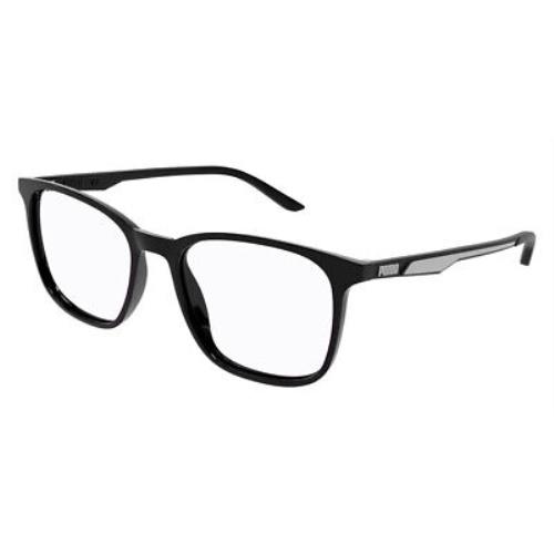 Puma PU0371O Eyeglasses Men Black Square 54mm