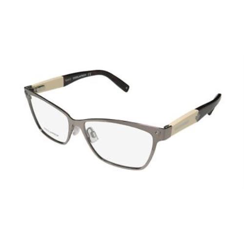 DSQUARED2 DQ 5101 Nerd/geek Style Signature Logo Elegant Eyeglass Frame/glasses