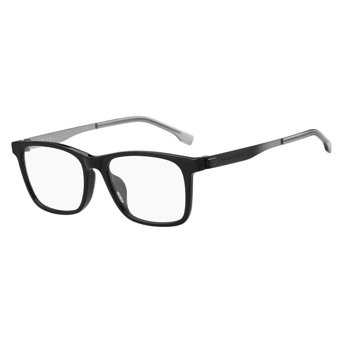 Boss 1343/F Eyeglasses Men Black Rectangle 54mm