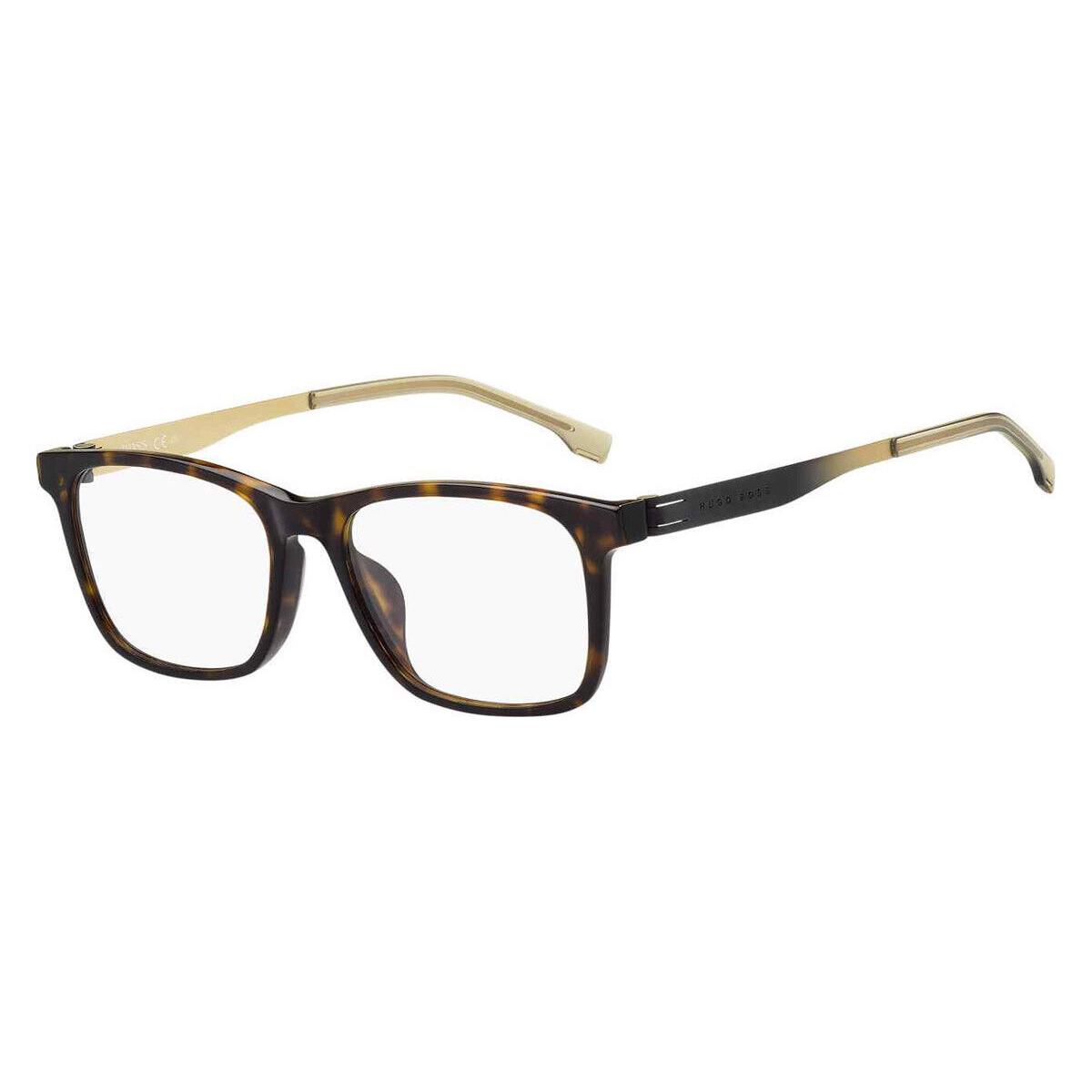 Boss 1343/F Eyeglasses Men Havana Rectangle 54mm