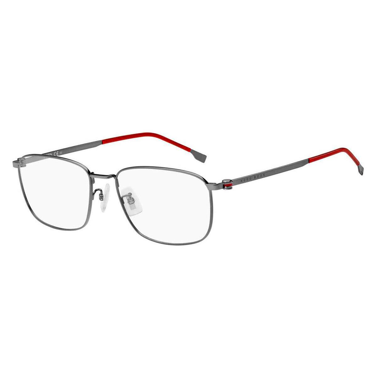 Hugo Boss 1362/F Eyeglasses Men Dark Ruthenium Square 56mm