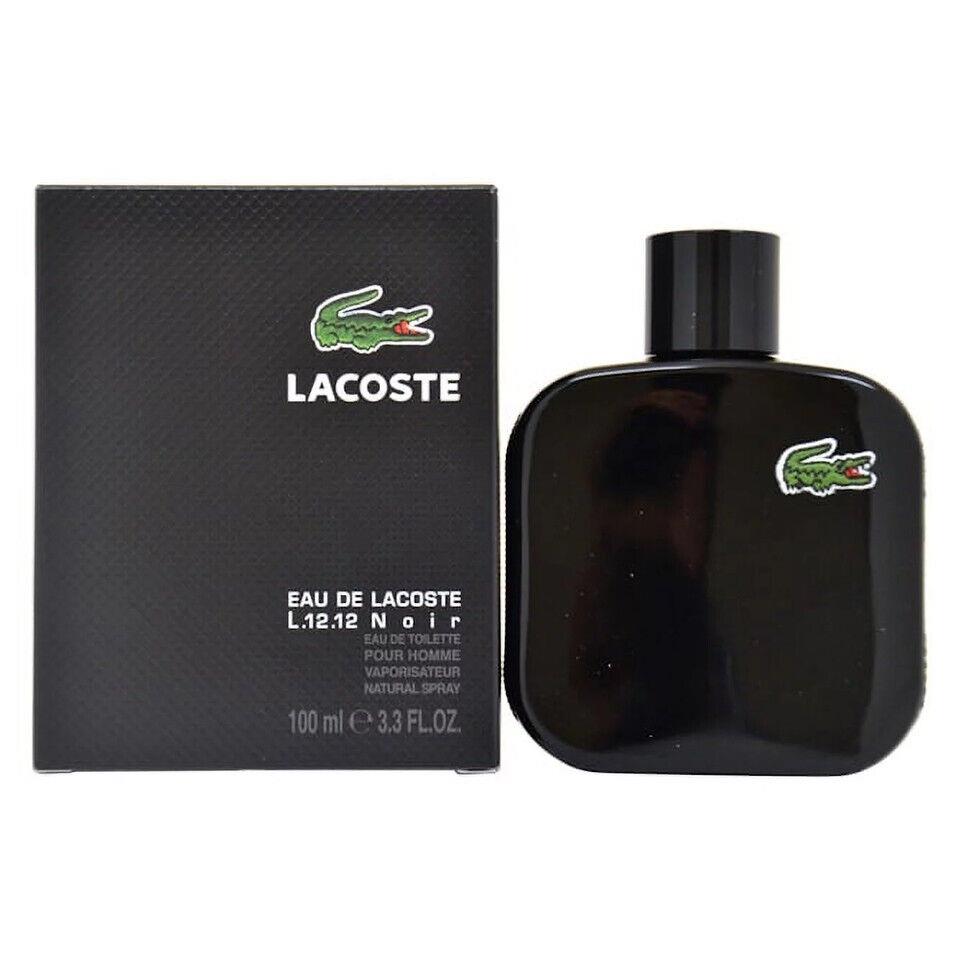 Lacoste Eau De Lacoste L.12.12 Noir Intense Edt 3.3 oz / 100 ml Men`s Fragrance