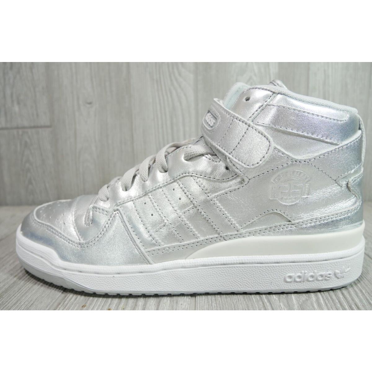 Vintage Adidas Forum Silver Mid 25 Year Anniversary Shoe 2008 Mens 11 Oss